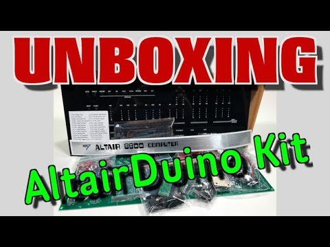 Unboxing: AltairDuino Kit (Altair 8800 Emulator)
