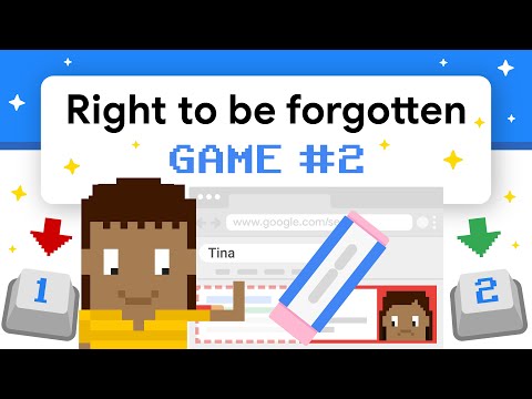 Right to be forgotten interactive video game: Round 2 - Dr. Hall and Tina