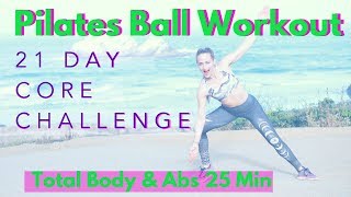 ABs Challenge with the Pilates Ball