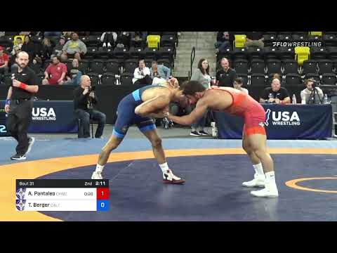 70 Kg Quarterfinal - Alec Pantaleo, CKWC/TMWC Vs Tyler Berger, CAL - TMWC