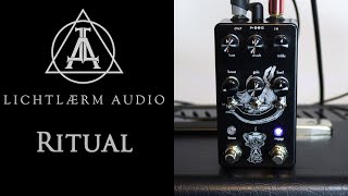 Video thumbnail for Demo Lounge EP27: Lichtlaerm Audio - Ritual Distortion Pedal by Peter Geltat