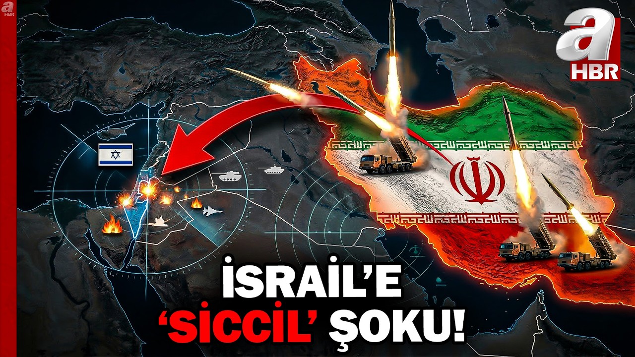 İran'dan İsrail'e SİCCİL FÜZESİ İle Saldırı!