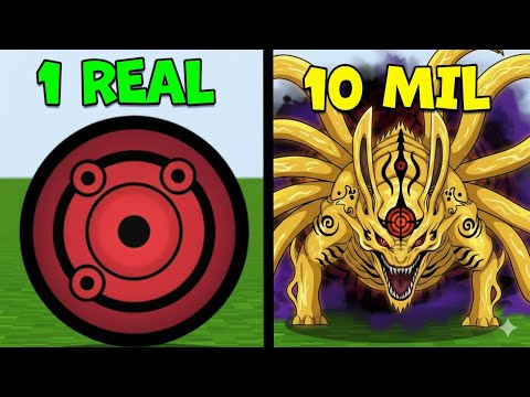 TESTEI MODOS PAGOS de NARUTO no Minecraft!