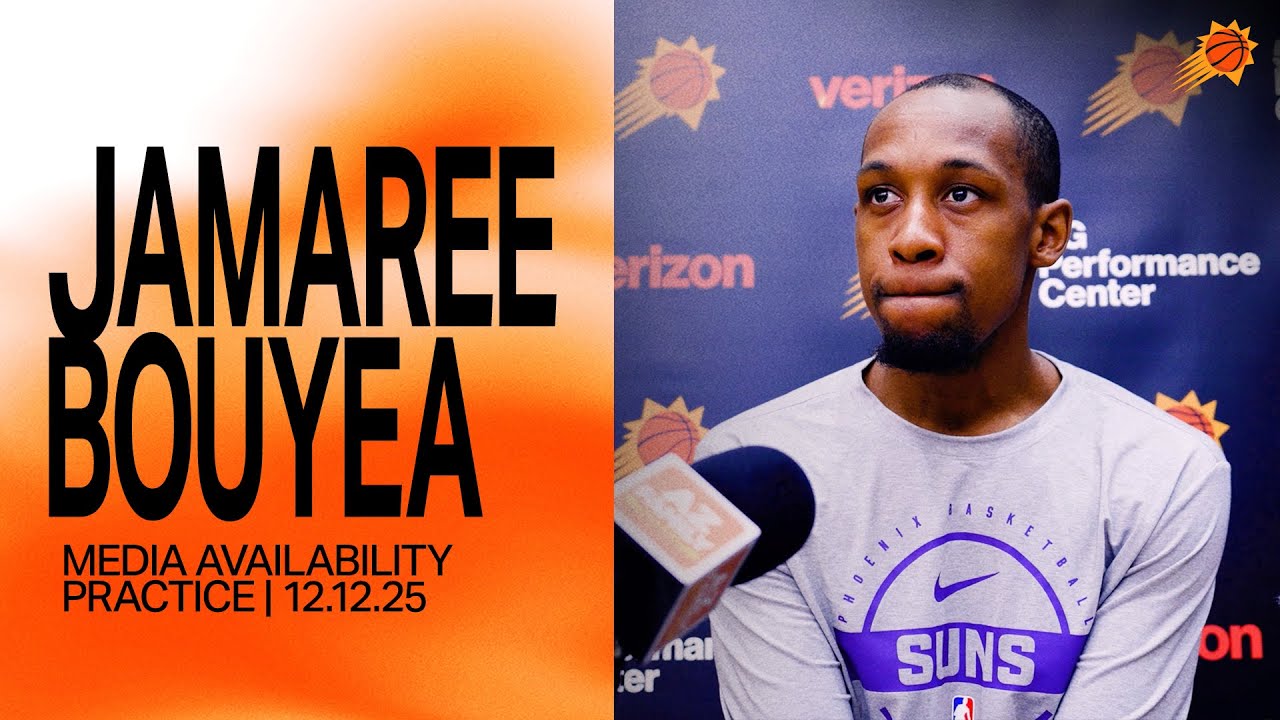 Jamaree Bouyea Practice Media Availability | Phoenix Suns 12-12-25