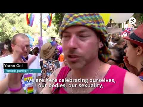 Over 250,000 Celebrate Tel Aviv's 20th Gay Pride Parade