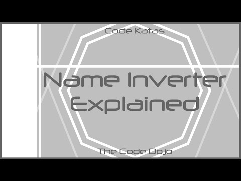 Name Inverter Java Code Katas Explained