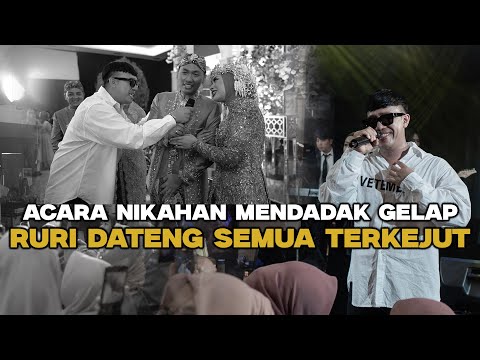 ACARA NIKAHAN MENDADAK GELAP ‼️ RURI DATENG SEMUA TERIAK