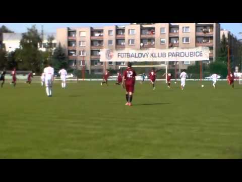 Vítězný gól utkání U-19 FK Pardubice - Sparta Praha