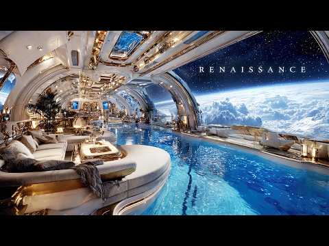 Renaissance: Relaxing Ambient Sci Fi Music💫🎧 for your First Space Cruise (3Hz Binaural Beats)