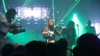 Leida plays Asturias & Thunderstrucks - Electric violin Show
