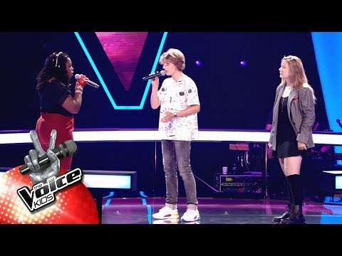 カリー、ビリー＆リサ「Ain't Nobody」｜ザ・バトルズ｜ザ・ヴォイス・キッズ｜VTM (Karry, Billy & Lisa - 'Ain't Nobody' | The Battles | The Voice Kids | VTM)
