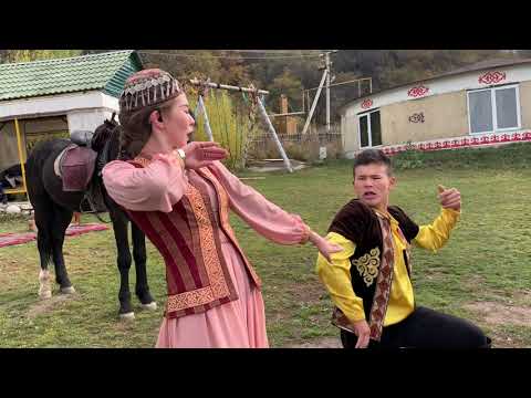 Familia nómada Kazaja