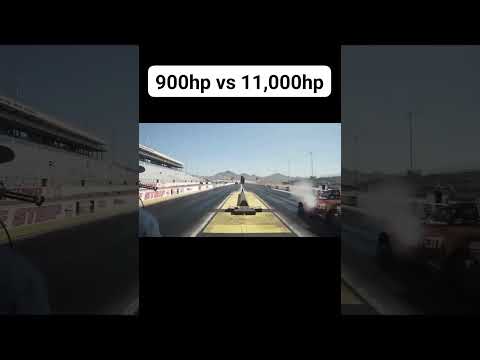 900HP Vs 11,000HP #fast #race #dragster #power #fypシ #4upageシ #fyp #foryoupage #foyou