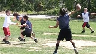 preview picture of video 'Flag Football 2nd Grade - 7 on 7 - AAYFDT'