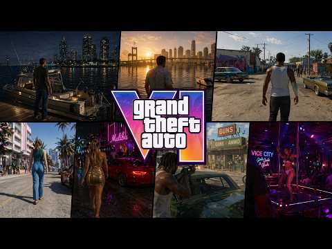 Grand Theft Auto VI: Gameplay Trailer – Unseen Locations | (Concept)