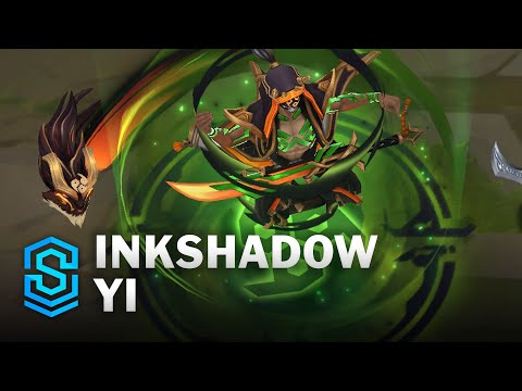 Inkshadow Yi Skin Spotlight - Pre-Release - PBE Preview - League of Legends