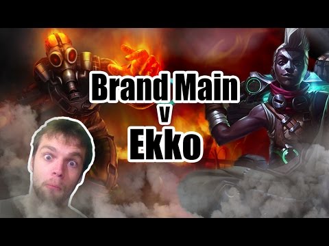 Brand Main V Ekko ep2 - Full Commentary Gameplay - League of legends