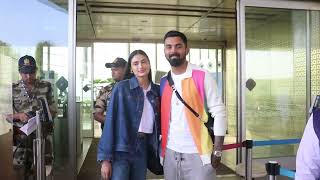 Kl Rahul, Athiya Shetty,Virat Kohli And Anushka Sharma  Spotted At Airport