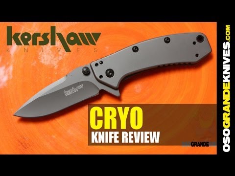 Kershaw Hinderer Cryo 1555Ti Knife Review | OsoGrandeKnives