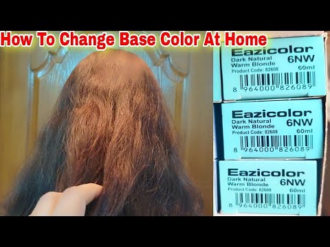 How to Dye Chocolate Brown Color Step By Step At Home - Hair Classes For Beginners @hatafnazim