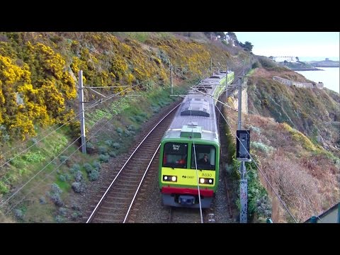 IE 8520 Class Dart Train number 8630 - Killiney Coast, Dublin
