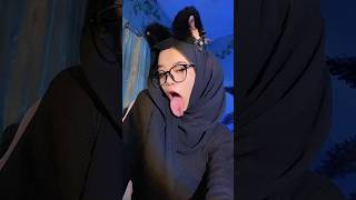 Ahegao Indonesia Hijab Girl huh hah ahhh? #fypシ #fyp #tiktok #shorts #indonesia #wibu #animeindo