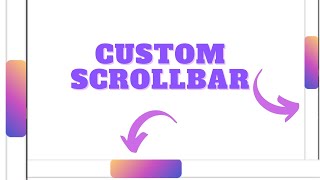 Download the video "How to Create Custom Scrollbar | HTML & CSS #html #css #scroll"