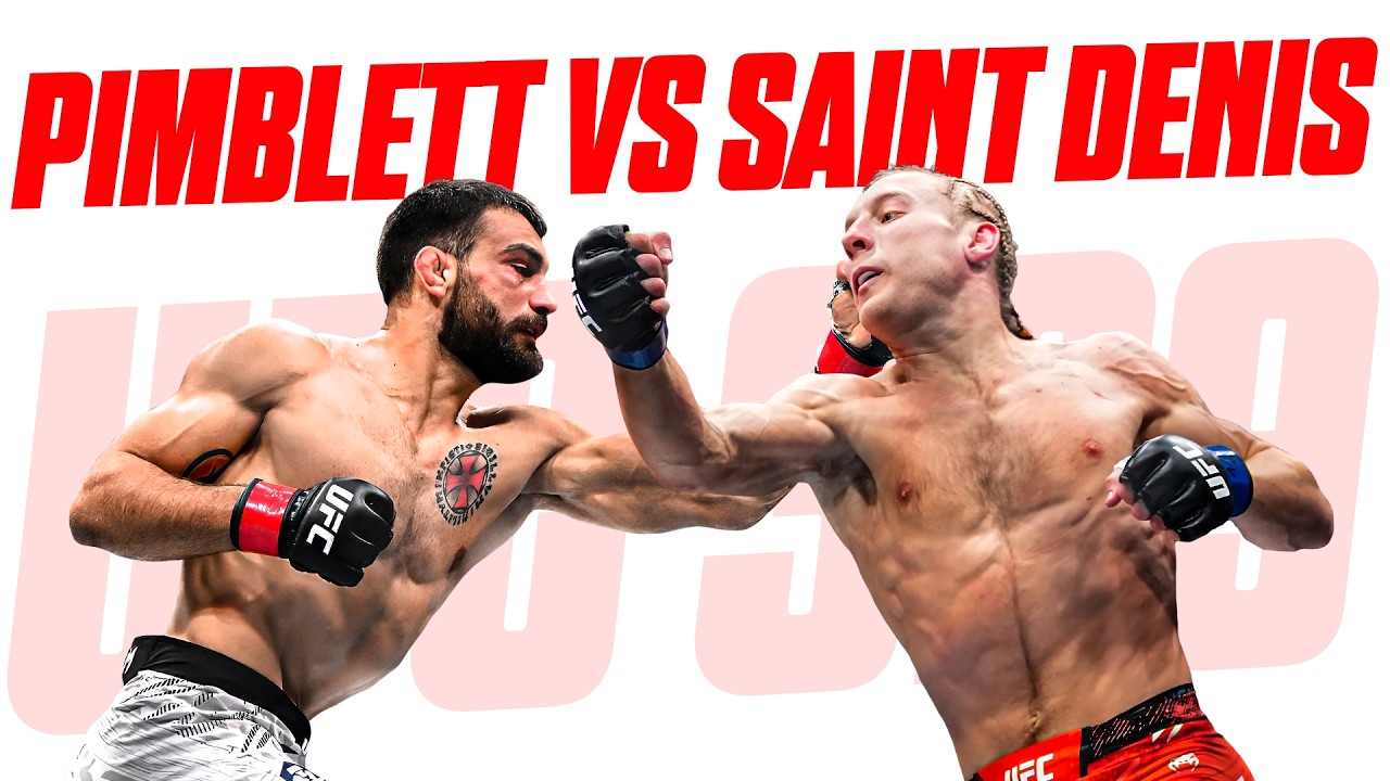 Paddy Pimblett VS Benoît Saint Denis en la INTERNATIONAL FIGHT WEEK