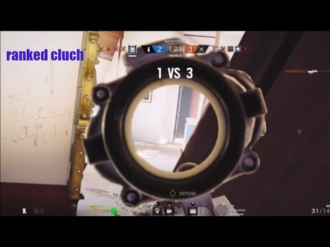 1 vs 3 clutch to overtime in ranked!
