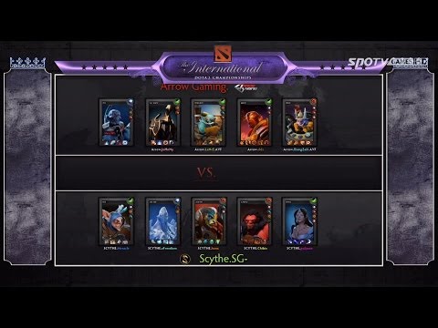 [DOTA2 Ti4] 아시아예선 - Scythe Gaming vs Arrow Gaming -EsportsTV,DOTA2,도타2
