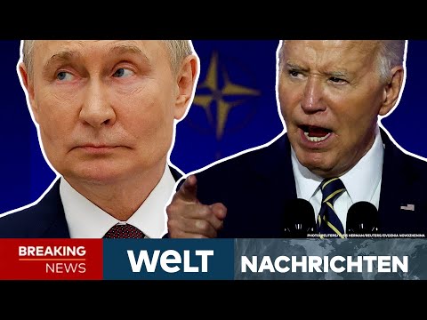 WASHINGTON: NATO-Gipfel! Alle Blicke auf US-Präsident Joe Biden! Klare Ansage an Putin! I LIVESTREAM