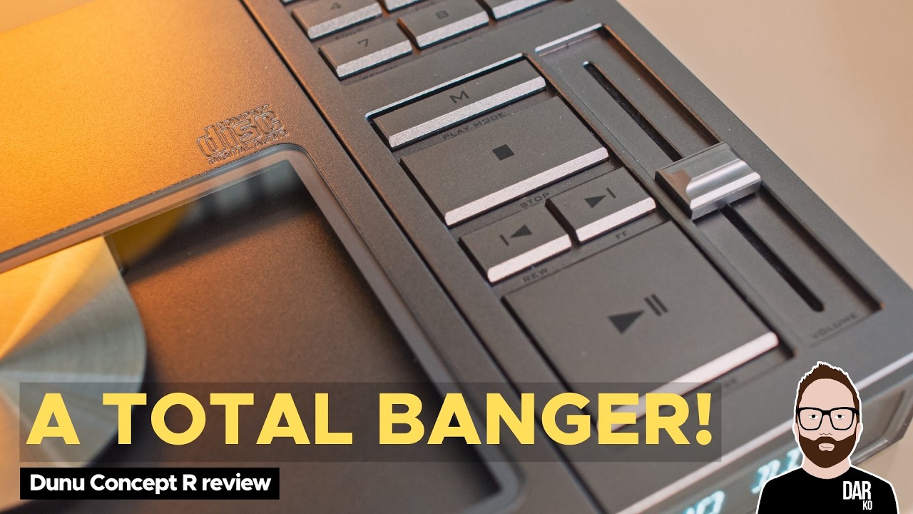 The BEST CD PLAYER that Braun never made | Dunu Concept R review