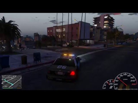 Grand Theft Auto V / LSPDFR 0.3 / 경찰모드 / TEST #1