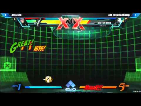 Evo 2013 Top 8 Col Filipino Champ vs ATX Zak