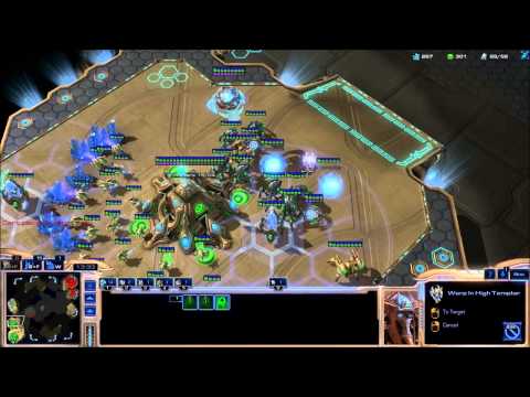 HotS PvP: Over the top Warp Prism Harassing :]