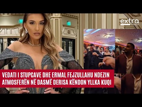 Vedati i Stupcave dhe Ermal Fejzullahu ndezin atmosferën në dasmë derisa këndon Yllka Kuqi - 2023