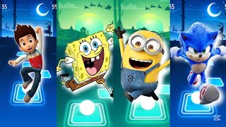Minions - Rayder - Spangebop - Sonc Tiles Hop Edm Rush
