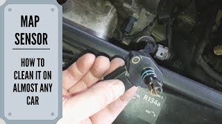 Map Sensor Cleaning-DIY Tutorial For Most Cars