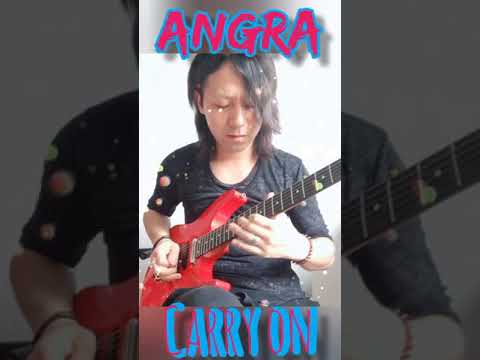 ANGRA-Carry on-Metal Guitar Shred Cover Intense ver