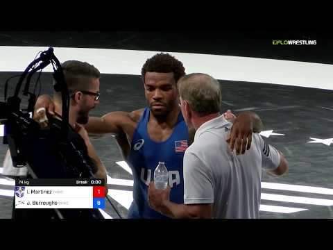 Final X/FS 74 KG - FX#2 - Isaiah Martinez (TMWC) Vs. Jordan Burroughs (SKWC)
