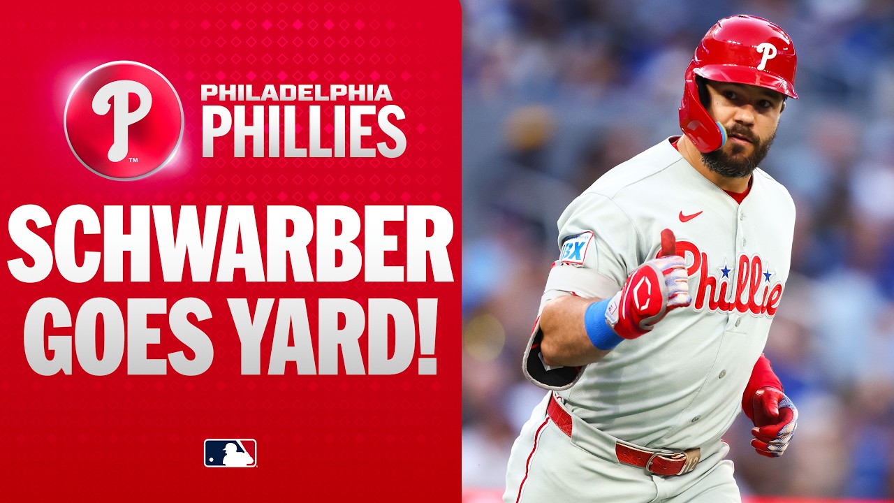 Kyle Schwarber leaves the yard in Toronto 💥 He drills HR No. 24 of the season! | MLB Highlights