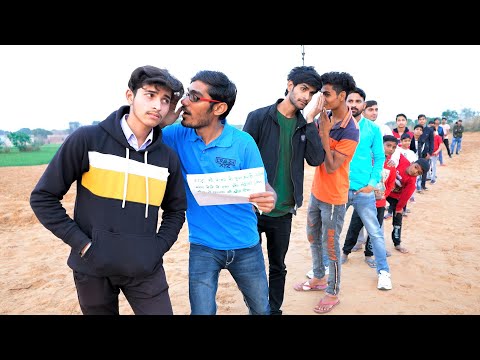 ऐसे बनता है बात का बतंगड़😂 | Chinese Whispering Live Demo | Gone Funny