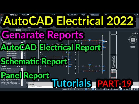 AutoCAD Electrical 2022 Introduction PART 1 SOFTWARE Introduction