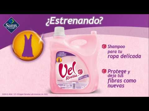thumbnail video image 2 of Shampoo Vel Rosita Ropa Delicada 8.5 L, 2 of 5