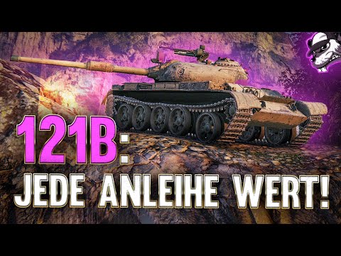 121B - Worth every bond! [World of Tanks - Gameplay - German]