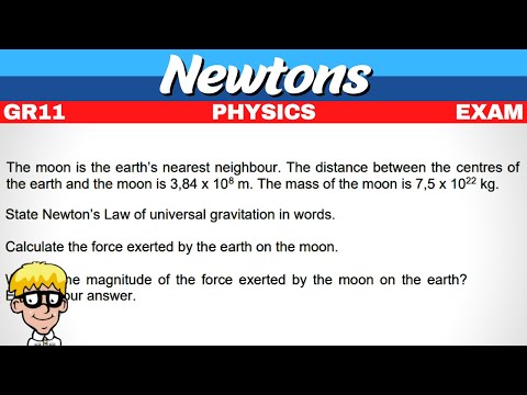Planets Exam Question Grade 11