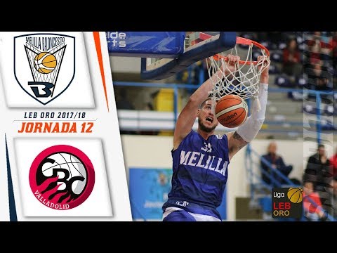 HIGHLIGHTS | Club Melilla Baloncesto - Carramimbre CBC Valladolid (ORO 17/18 - J12)