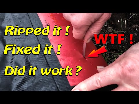 Inflatable Kayak Tear/Rip Puncture - EASY REPAIR
