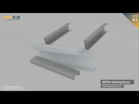 REPFIX Stitching Screw - Full Thread 25x5.5 mm