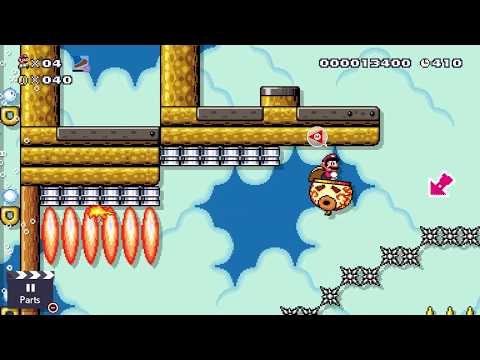 Super Mario Maker 2: Story Mode Level (Airship Flight) [1080 HD]